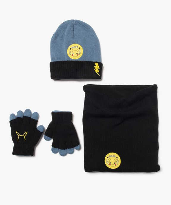 Ensemble accessoires hiver garçon (lot de 3) - Pokemon vue1 - POKEMON - GEMO