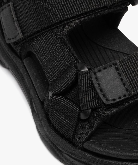 Sandales à scratch ultra légères garçon vue6 - BUGGY - GEMO