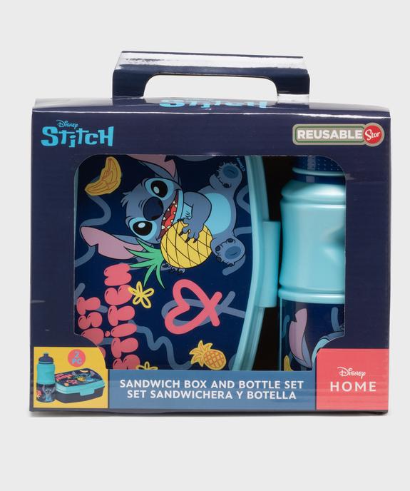 Boite à goûter avec gourde enfant motif Stitch - Disney vue2 - LILO & STITCH - GEMO