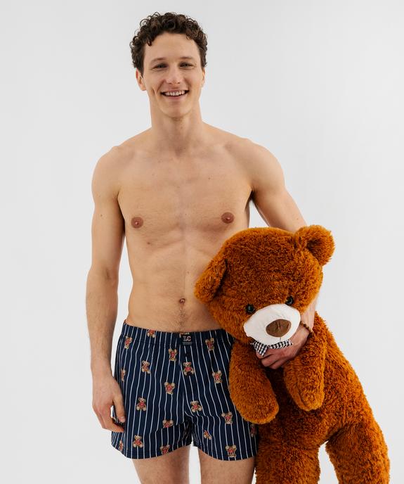 Caleçon en coton à ceinture élastique homme - LuluCastagnette (lot de 2) vue1 - LULUCASTAGNETTE - GEMO