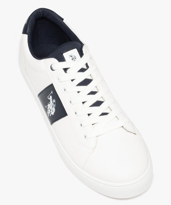 Baskets homme unies à détails contrastants – US Polo Assn vue5 - US POLO - GEMO