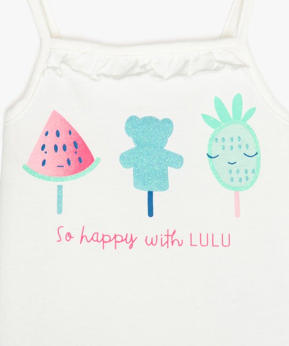 Ensemble bébé fille 2 pièces – LuluCastagnette vue2 - LULUCASTAGNETTE - GEMO