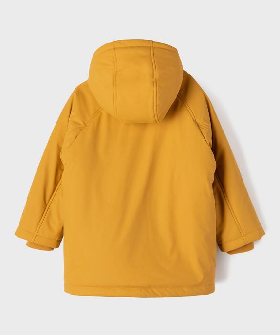 Imperméable à capuche doublée fourrure imitation garçon - LuluCastagnette vue7 - LULUCASTAGNETTE - GEMO