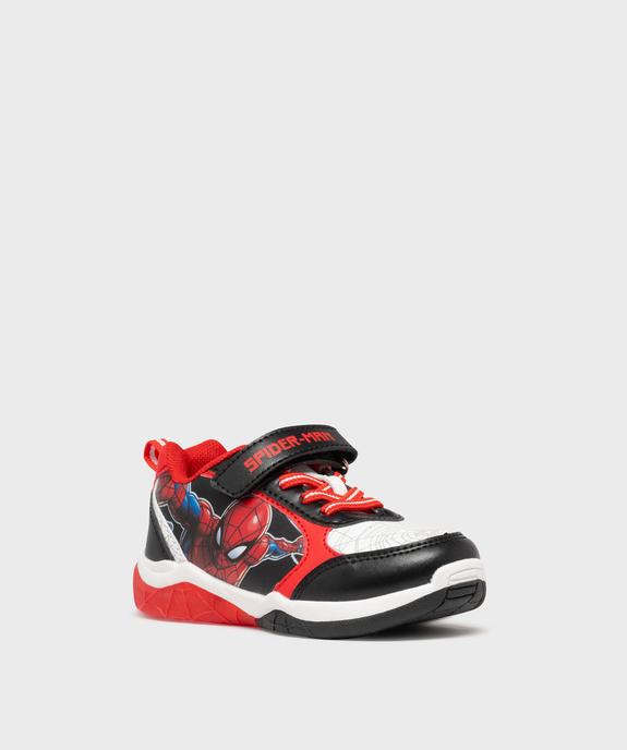 Baskets basses Spiderman avec semelle clignotante garçon - Marvel vue2 - SPIDERMAN - GEMO
