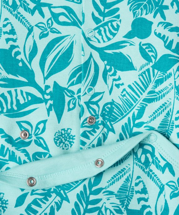 Pyjama dors-bien avec motifs exotiques et message bébé vue3 - GEMO 4G BEBE - GEMO
