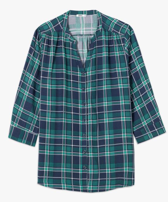 Blouse femme grande taille imprimée à manches 3/4 vue4 - GEMO (G TAILLE) - GEMO
