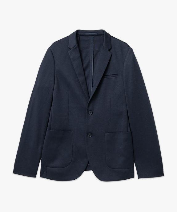 Veste costume extensible avec poches plaquées homme vue4 - GEMO (HOMME) - GEMO