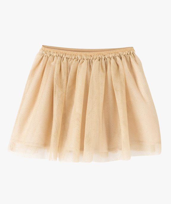 Jupe en tulle pailleté bébé fille vue1 - GEMO(BEBE DEBT) - GEMO