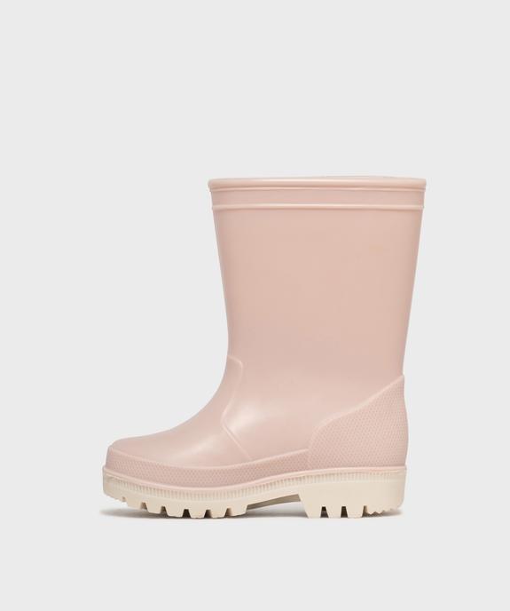 Bottes de pluie à semelle crantée bébé vue3 - LITTLE LOVE - GEMO