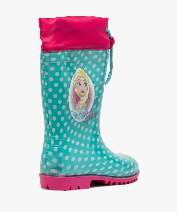Bottes de pluie fille à col ajustable – Reine des Neiges vue4 - REINE DES NEIGE - GEMO