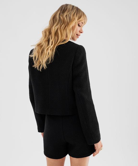 Veste en tweed femme vue2 - GEMO(FEMME PAP) - GEMO