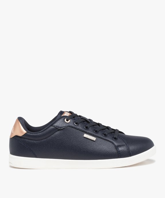 Baskets femme unies avec microperforations – Kappa Lena vue1 - KAPPA - GEMO