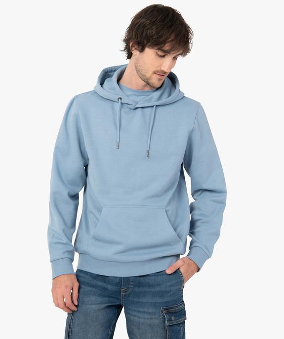 Sweat homme molletonné à capuche vue1 - GEMO (HOMME) - GEMO