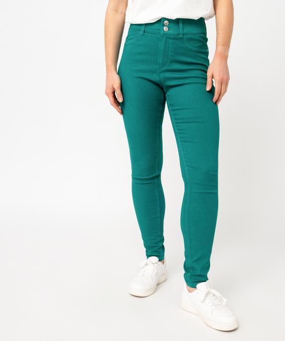 Pantalon skinny push-up power stretch femme vue1 - GEMO 4G FEMME - GEMO