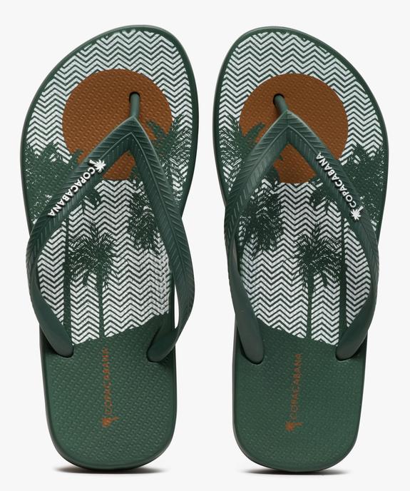 Tongs homme à semelle imprimée - Copacabana vue1 - COPACABANA - GEMO