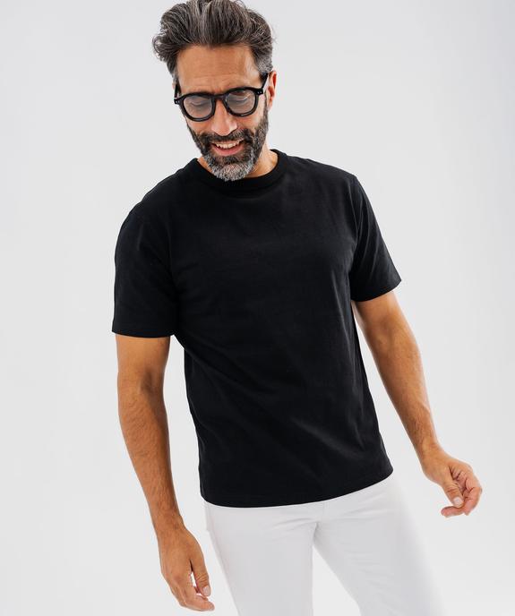 Tee-shirt manches courtes et col rond homme vue1 - GEMO (HOMME) - GEMO