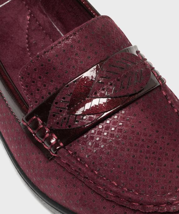 Mocassins confort légers et souples à talon compensé femme vue6 - G'FLEX GEMO FOR GOOD - GEMO