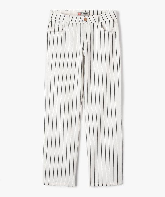 Pantalon ample à rayures fille - Camps United vue1 - CAMPS UNITED - GEMO