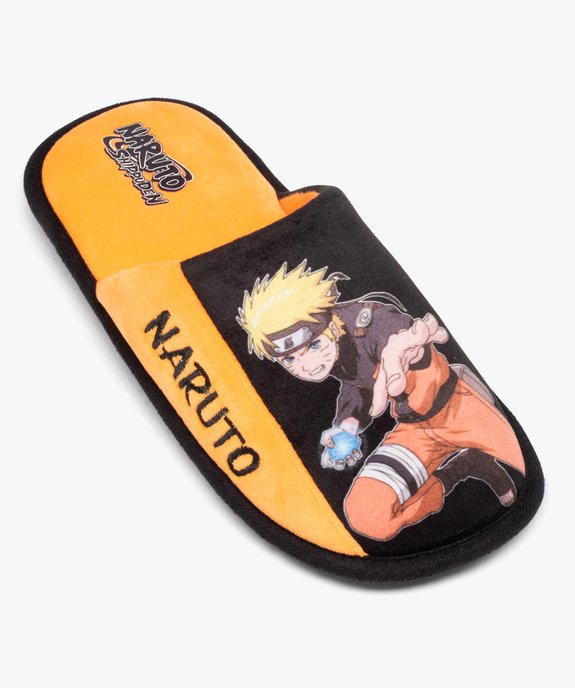 Chaussons garçon mules plates en velours - Naruto vue5 - NARUTO - GEMO