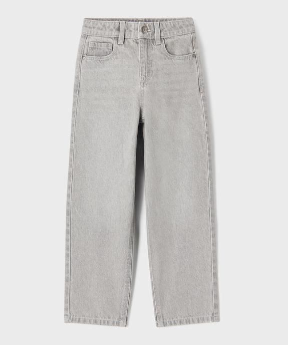 Jean Wide leg avec taille ajustable garçon vue2 - GEMO 4G GARCON - GEMO