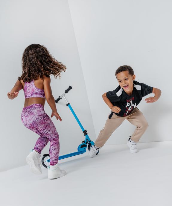 Débardeur de sport court imprimé fille vue5 - GEMO (ENFANT) - GEMO