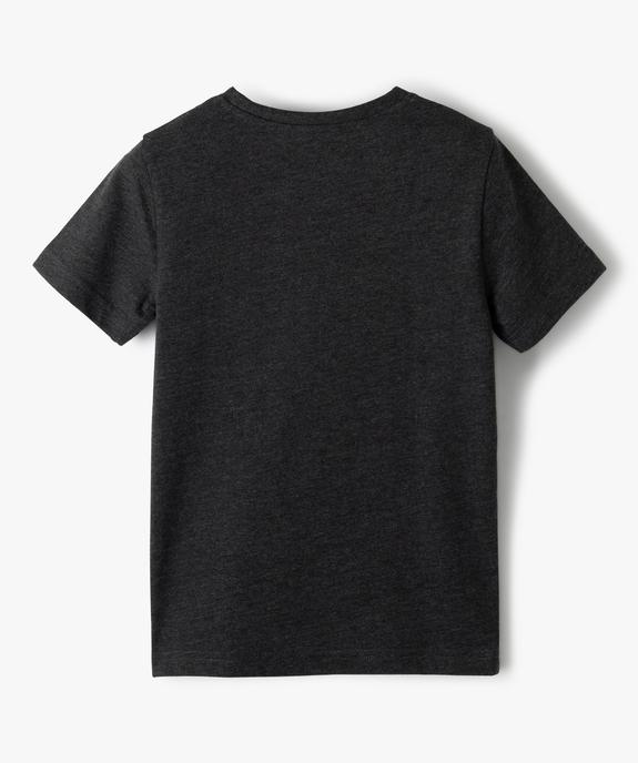 Tee-shirt garçon à manches courtes motif squelette phosphorescent vue5 - GEMO (ENFANT) - GEMO