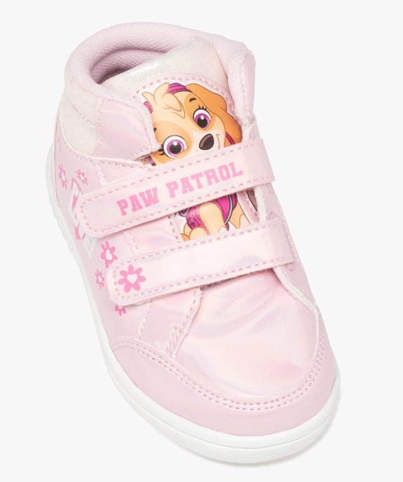 Baskets fille mid-cut irisées à scratch – Pat’ Patrouille vue5 - PAT PATROUILLE - GEMO