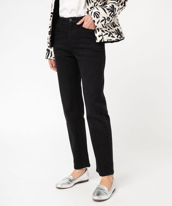Jean Regular taille haute femme - Longueur L26 vue2 - GEMO(FEMME PAP) - GEMO
