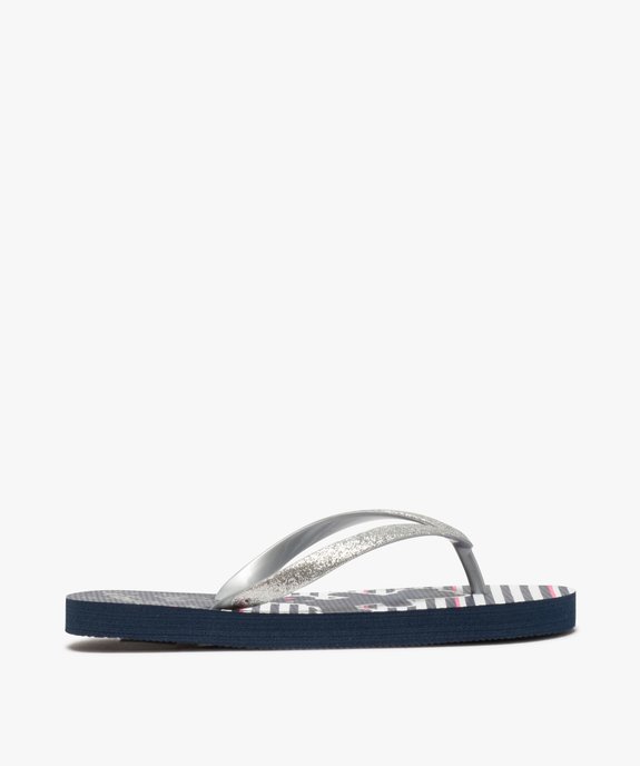 Tongs fille à brides pailletées – LuluCastagnette vue2 - LULU CASTAGNETT - GEMO