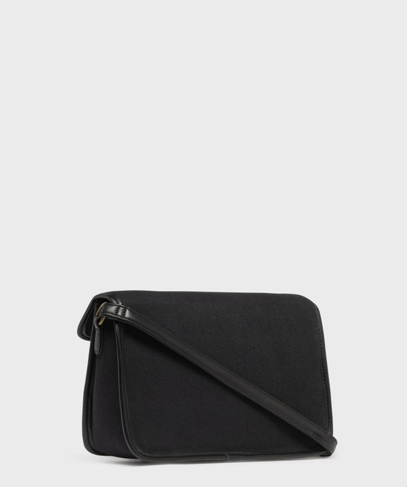 Sac besace à bandoulière en toile femme vue2 - GEMO (ACCESS) - GEMO