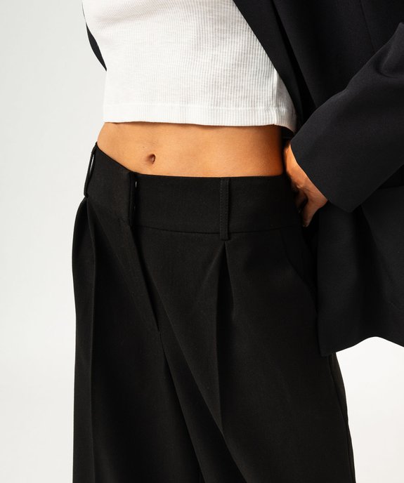 Pantalon large à pinces femme vue5 - GEMO(FEMME PAP) - GEMO