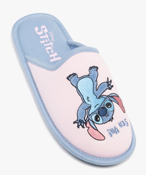 Chaussons mules motif Stitch femme - Disney vue5 - LILO & STITCH - GEMO