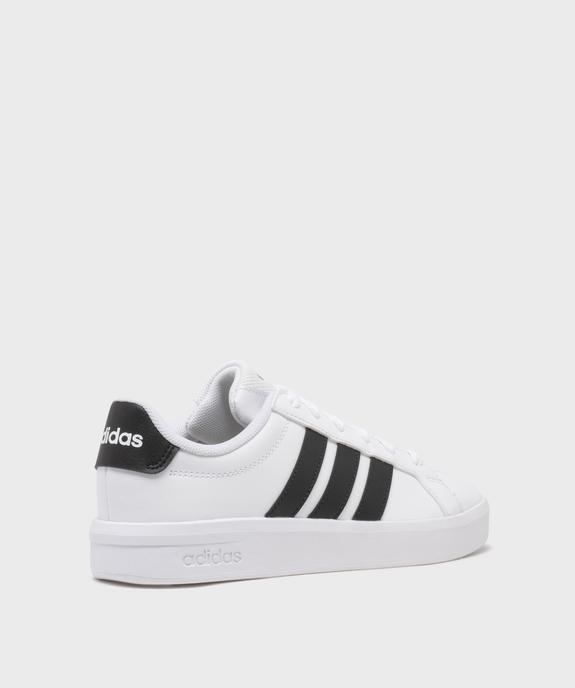 Baskets Grand Court 3.0 J garçon - Adidas vue4 - ADIDAS - GEMO