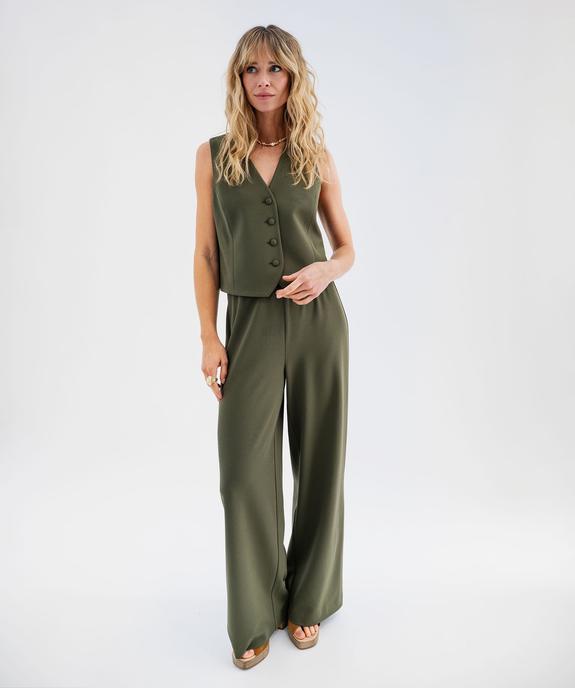 Gilet de costume sans manches femme vue6 - GEMO 4G FEMME - GEMO