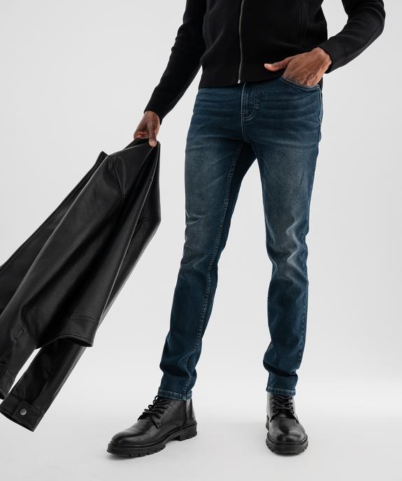 Jean neige coupe slim extensible homme vue2 - GEMO (HOMME) - GEMO
