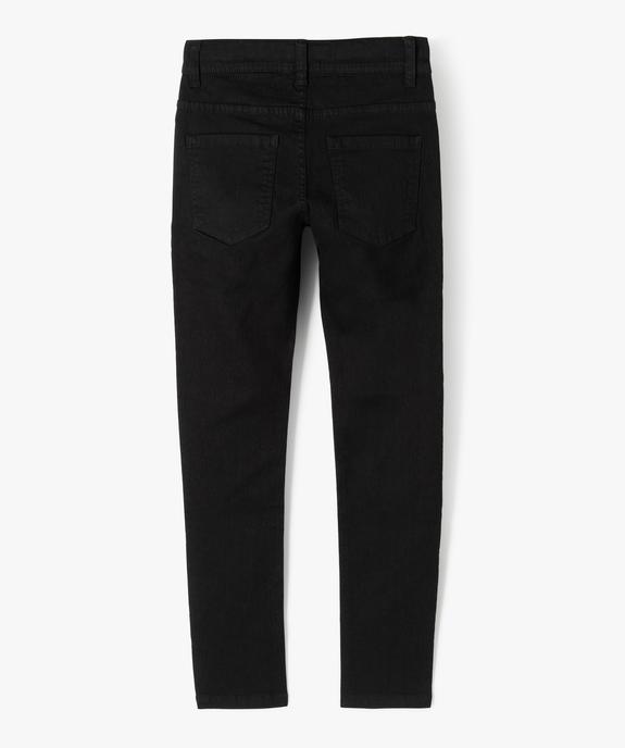 Jean coupe skinny 5 poches garçon vue3 - GEMO 4G GARCON - GEMO