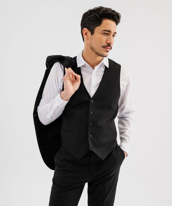 Gilet de costume sans manches uni homme vue2 - GEMO 4G HOMME - GEMO