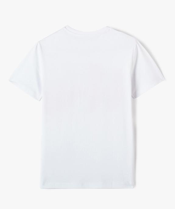 Tee-shirt à manches courtes avec motif Père Noël garçon vue4 - GEMO (JUNIOR) - GEMO