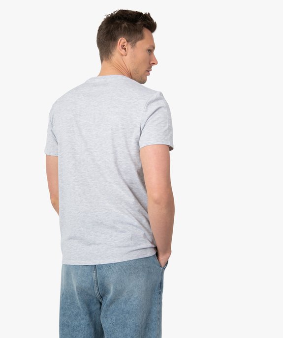 Tee-shirt homme chiné à manches courts motif - Goldorak vue3 - GOLDORAK - GEMO