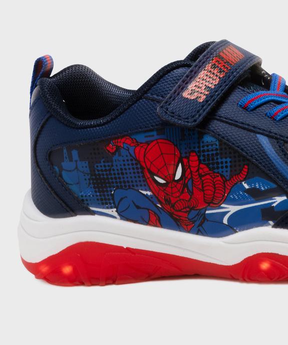 Baskets à scratch à motif Spiderman à semelle lumineuse garçon - Marvel vue6 - SPIDERMAN - GEMO
