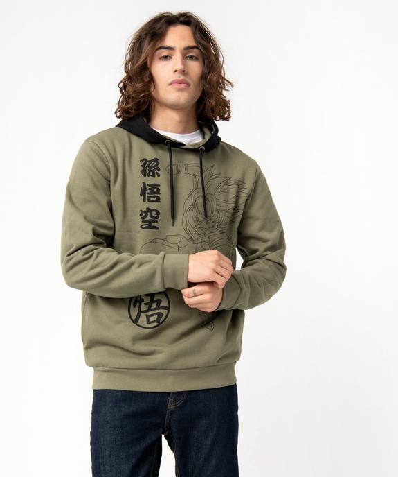 Sweat homme à capuche imprimé Son Goku - Dragon Ball Z vue1 - DRAGON BALL Z - GEMO