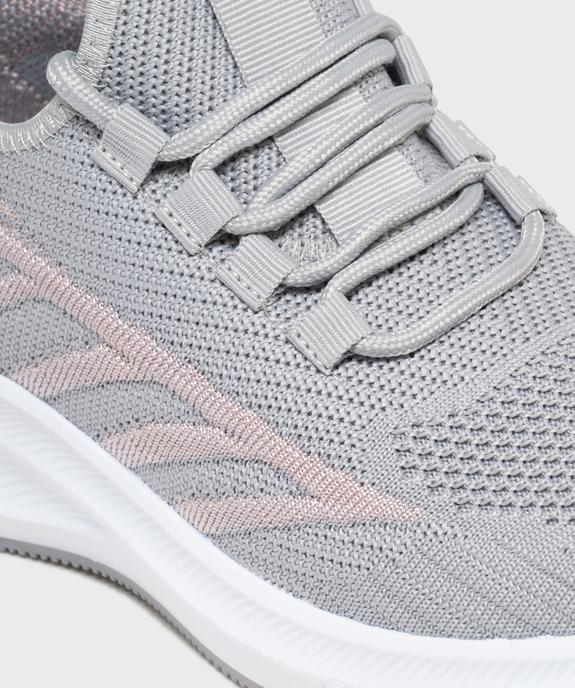 Baskets basses running en mesh à lacets femme - Valentina Baldano vue6 - VALENTINA BALDA - GEMO