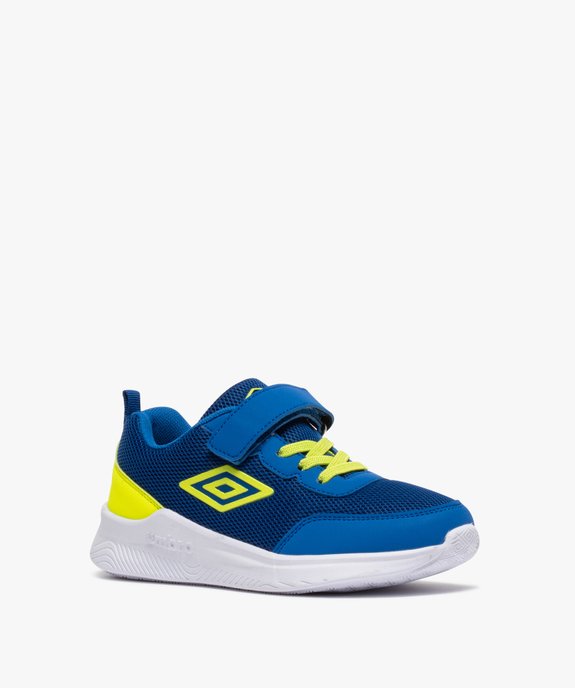 Chaussures de running garçon à lacets et scratch - Umbro vue2 - UMBRO - GEMO