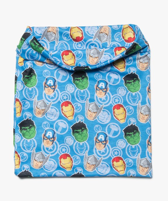 Foulard garçon tour de cou en maille imprimée Avengers - Marvel vue1 - AVENGERS - GEMO