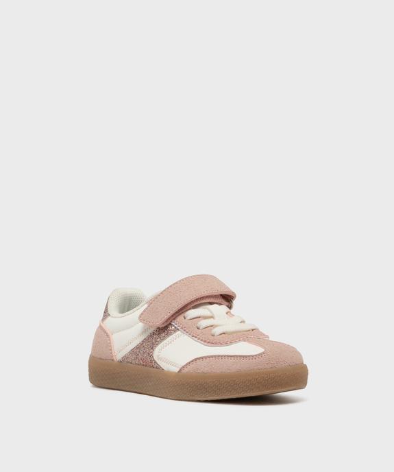 Baskets à scratch avec touches pailletées fille - Lovely Wings  vue2 - LOVELY WINGS - GEMO