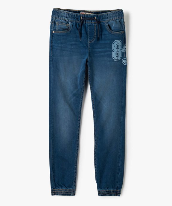 Jegging garçon délavé à taille élastiquée - Camps United vue2 - CAMPS UNITED - GEMO