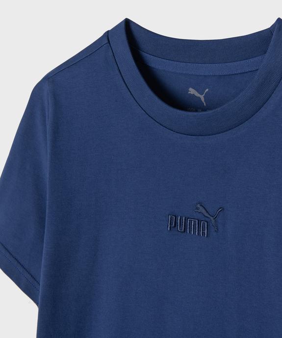 Tee-shirt manches courtes garçon avec logo brodé - Puma vue3 - PUMA - GEMO