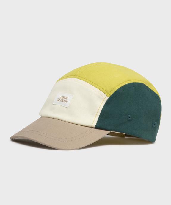 Casquette multicolore esprit randonnée garçon vue1 - GEMO 4G GARCON - GEMO