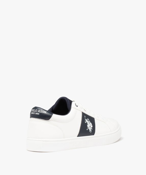 Baskets homme unies à détails contrastants – US Polo Assn vue4 - US POLO - GEMO
