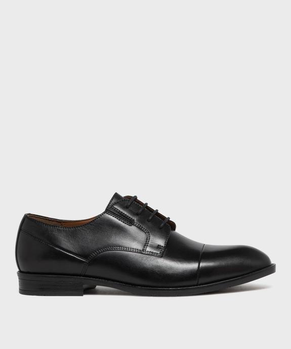 Derbies élégants dessus et semelle intérieure cuir homme - Tanéo vue1 - TANEO GEMO FOR GOOD - GEMO